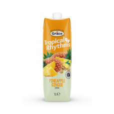 Tropical Rhythm Pineapple and Ginger 1L Carton