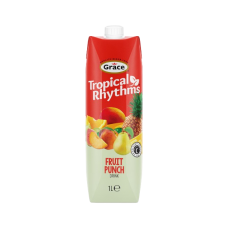 Tropical Rhythm Fruit Punch Carton 1L Carton